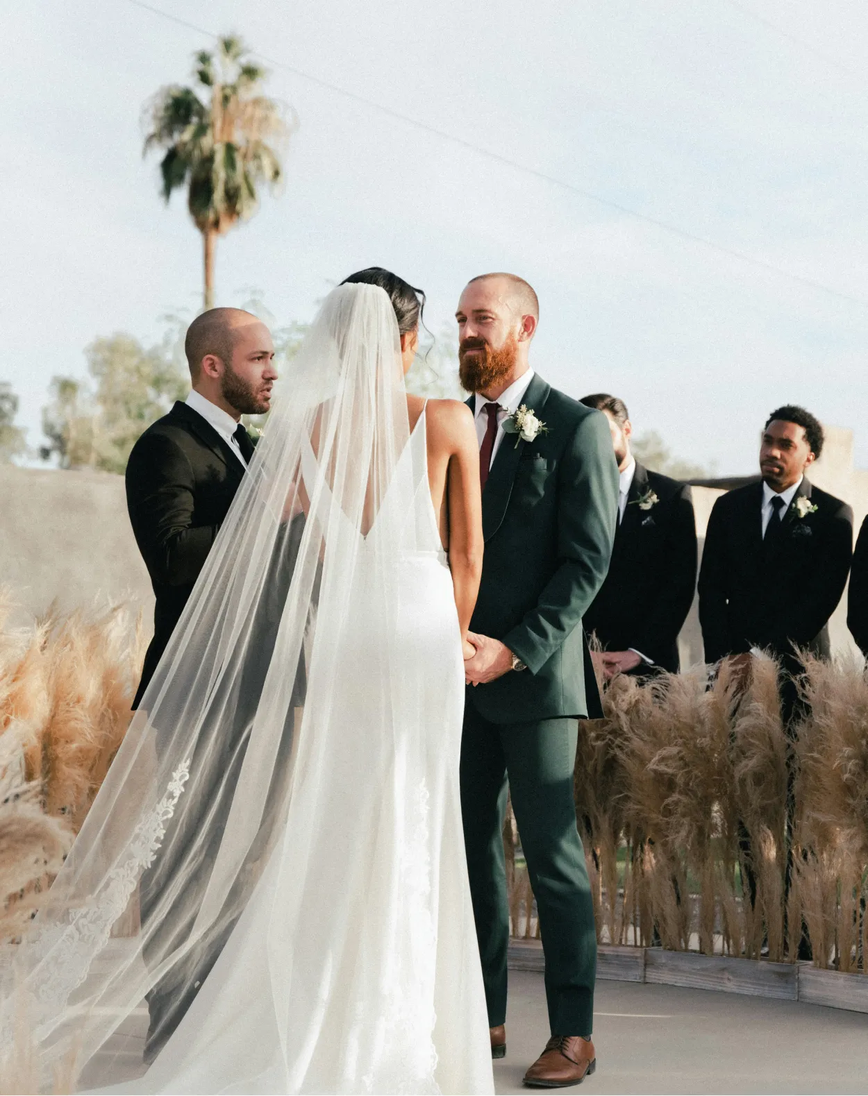Bride and groom